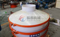 醋酸過濾塑料振動(dòng)篩安徽池州發(fā)貨，請(qǐng)張經(jīng)理注意查收！